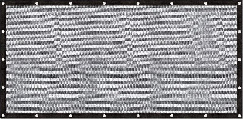 Cool Area 60-70% Shade Cloth Heavy Duty Knitted Mesh Tarp with Grommets 6x12FT Mesh Screen for Patio Canopy Garden Porch Greenhouse Pools Dog Kennel Black - Image 1